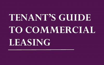 Tenant’s Guide to Commercial Leasing