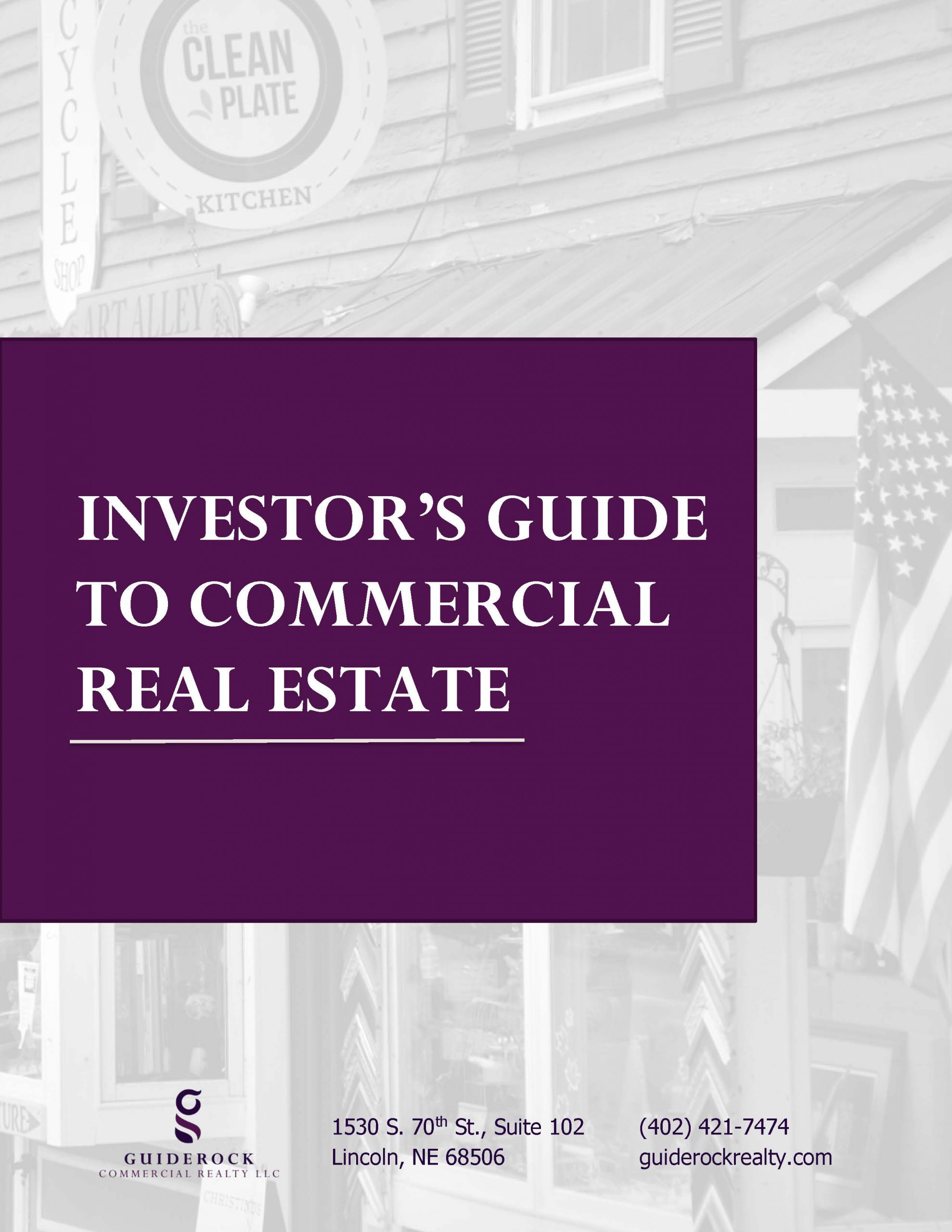 Cover image for Investor's Guide to Commercial Real Estate